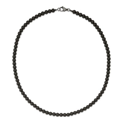 Stainless Steel Agate Necklace – view 5