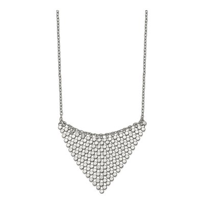 Stainless Steel Bib Necklace