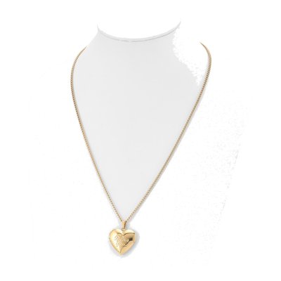 Stainless Steel I LOVE YOU Heart Locket Necklace – view 4