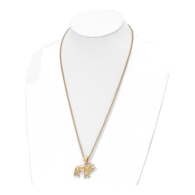 Stainless Steel Lion Necklace – view 5