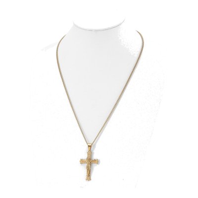 Stainless Steel Crucifix Necklace – view 3