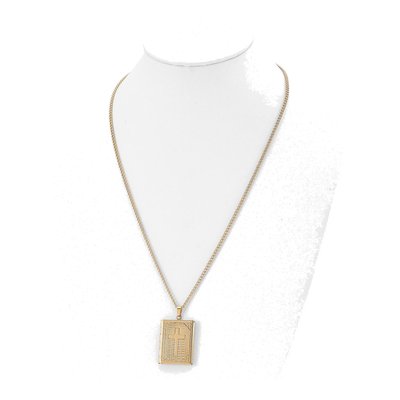 Stainless Steel Cross Bible Locket Necklace – view 4