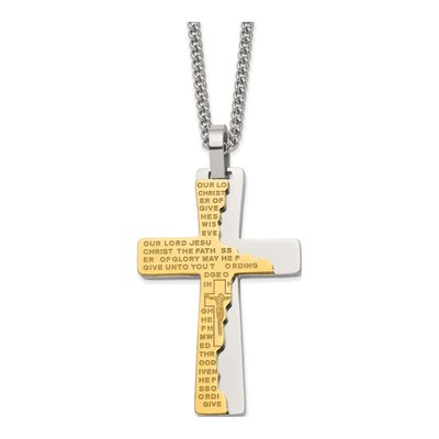 Stainless Steel Cross Necklace