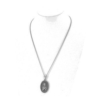 Stainless Steel Our of Guadalupe Necklace – view 3