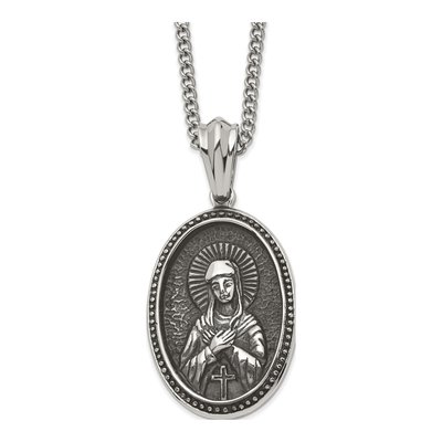 Stainless Steel Our of Guadalupe Necklace