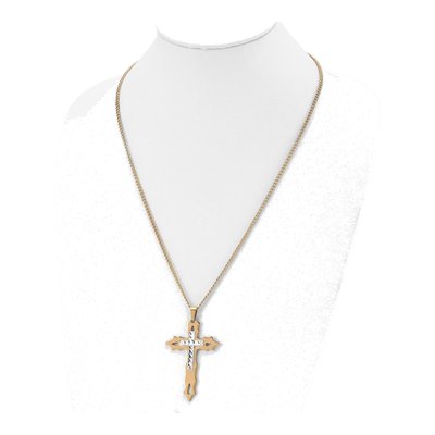 Stainless Steel Cross Necklace – view 3
