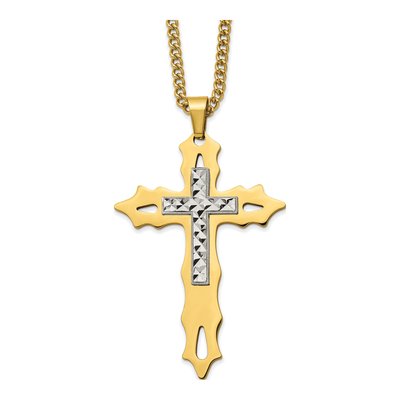 Stainless Steel Cross Necklace