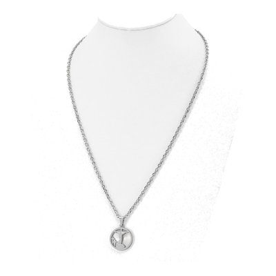 Stainless Steel Crucifix Necklace – view 3