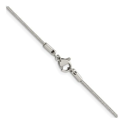 Stainless Steel 1.8mm Herringbone Chain – view 4