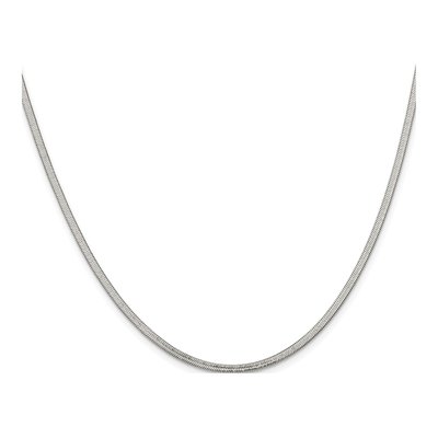 Stainless Steel 2.4mm Herringbone Chain – view 3