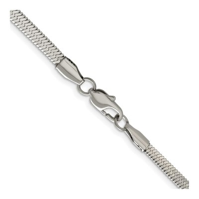 Stainless Steel 3.9mm Herringbone Chain – view 4