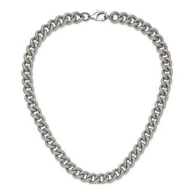 Men's Stainless Steel 14.5mm Curb Chain – view 6