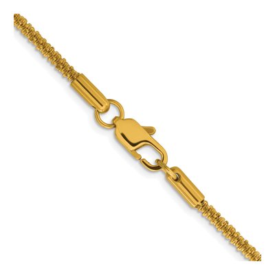 Stainless Steel 2.2mm Cyclone Chain – view 4