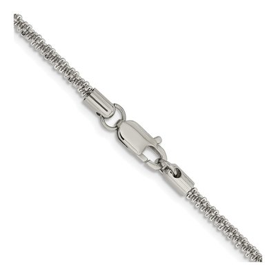 Stainless Steel 3mm Cyclone Chain – view 4