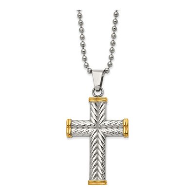 Stainless Steel Cross Necklace