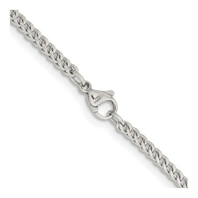 Stainless Steel 2.5mm Franco Chain – view 4