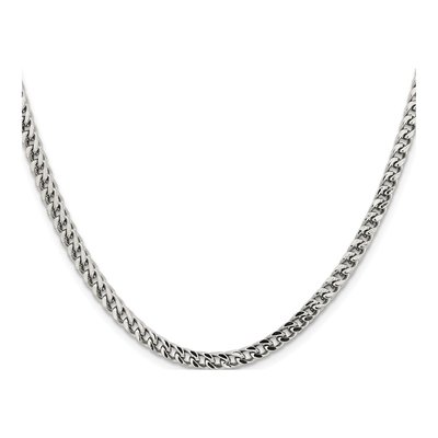 Stainless Steel 4mm Franco Chain – view 3
