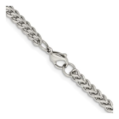 Stainless Steel 4mm Franco Chain – view 4