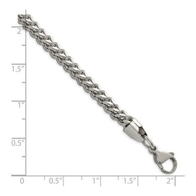 Stainless Steel 4mm Franco Chain – view 6