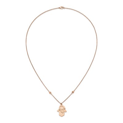 Stainless Steel Hamsa Necklace – view 5