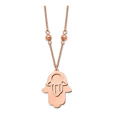 Stainless Steel Hamsa Necklace