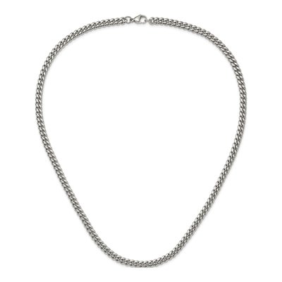 Stainless Steel 6mm Curb Chain – view 5