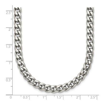 Stainless Steel 6mm Curb Chain – view 6