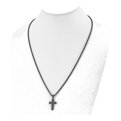 Stainless Steel Cross Necklace – view 3