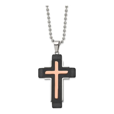 Stainless Steel Cross Necklace