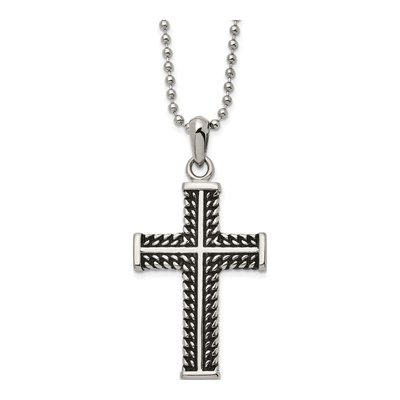 Stainless Steel Cross Necklace