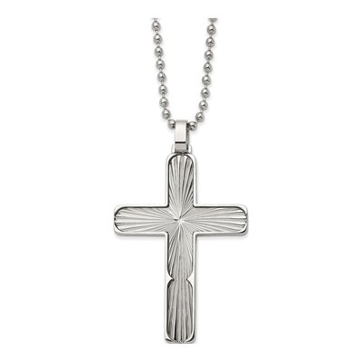 Stainless Steel Cross Necklace