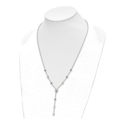 Stainless Steel Triangle Necklace – view 3