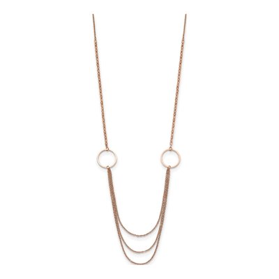 Stainless Steel Multi-Chain Necklace – view 3