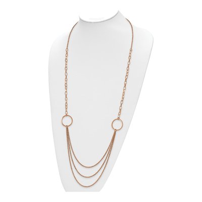 Stainless Steel Multi-Chain Necklace – view 5