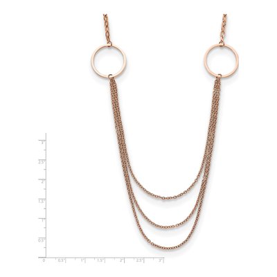 Stainless Steel Multi-Chain Necklace – view 6