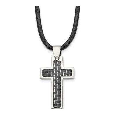 Stainless Steel Cross Pendant Necklace
