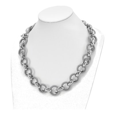 Stainless Steel 21mm Fancy Link Chain – view 6