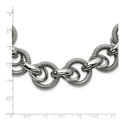 Stainless Steel 21mm Fancy Link Chain – view 7