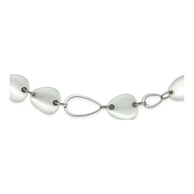 Stainless Steel Cat's Eye Necklace