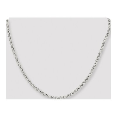 Stainless Steel 3.9mm Rolo Chain – view 5