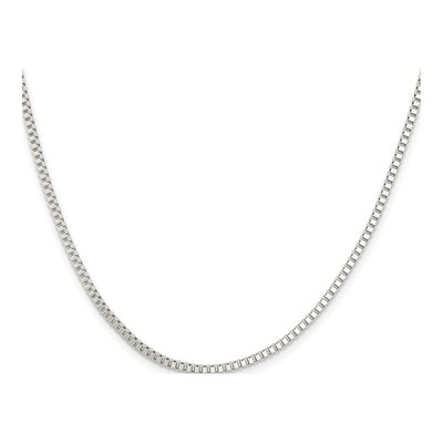 Stainless Steel 2mm Box Chain – view 3
