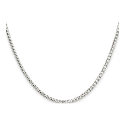 Stainless Steel 2.4mm Box Chain – view 3