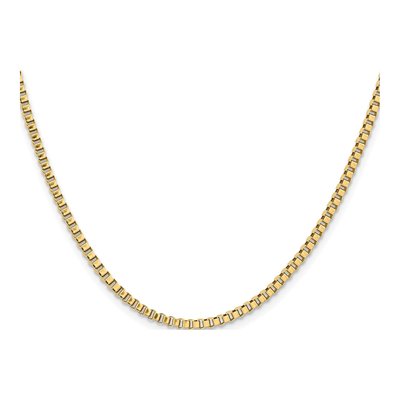 Stainless Steel 2.4mm Box Chain – view 3
