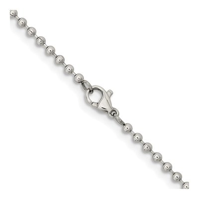 Stainless Steel 2.4mm Ball Bead Chain – view 4