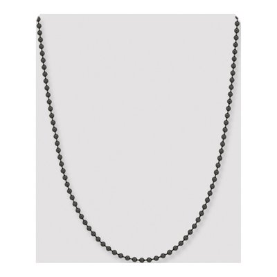 Black Stainless Steel 2.4mm Ball Bead Chain – view 5