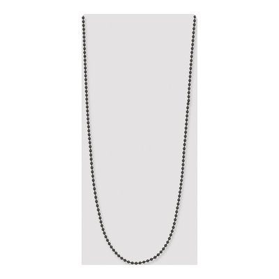 Black Stainless Steel 2.4mm Ball Bead Chain – view 4