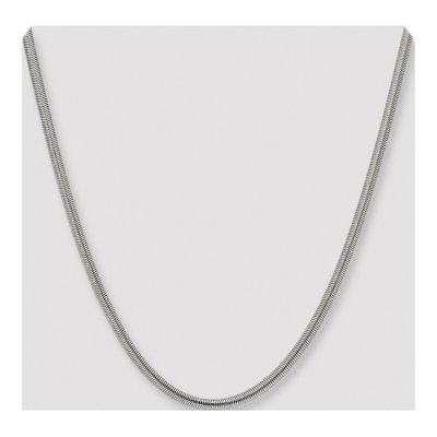 Stainless Steel 4.2mm Flat Snake Chain – view 5
