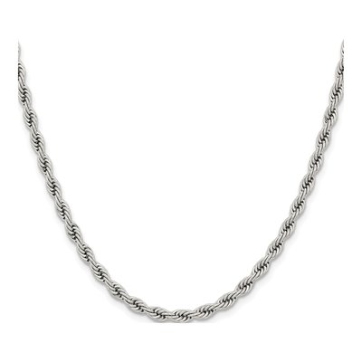 Stainless Steel 4mm Rope Chain – view 3