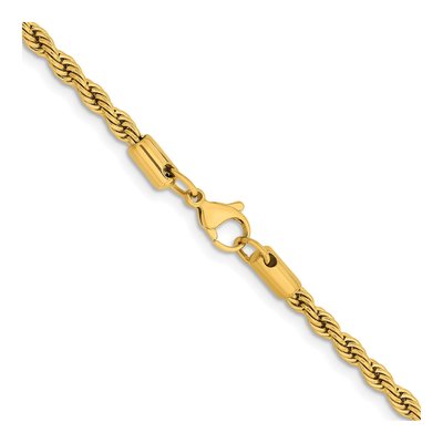 Stainless Steel 4mm IP Rope Chain – view 4