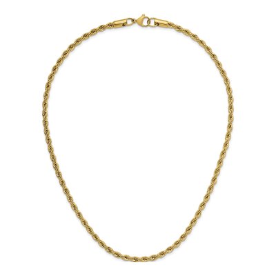 Stainless Steel 4mm IP Rope Chain – view 6